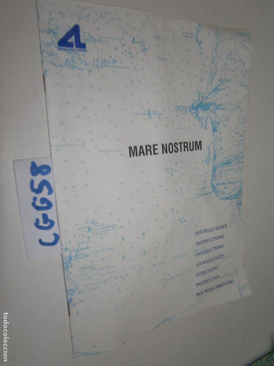Maquetas: DOCUMENTOS MANUAL DE INSTRUCCION - MAQUETA MARE NOSTRUM - Foto 1
