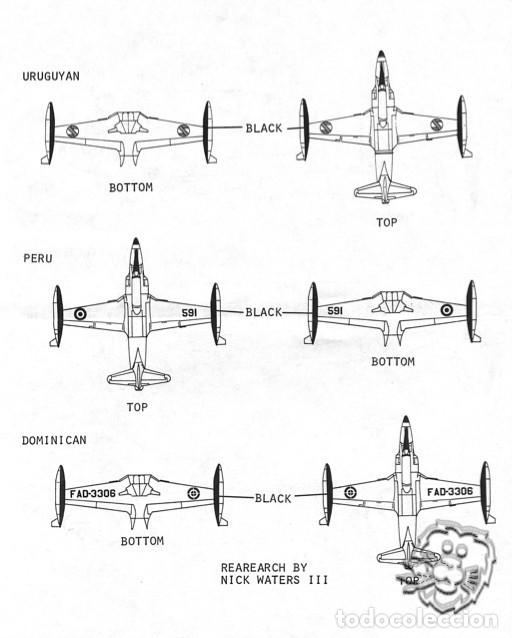 Maquetas: Calcas MicroScale 1:48 Lockheed T-33 Shooting Star #48-184 - Foto 3