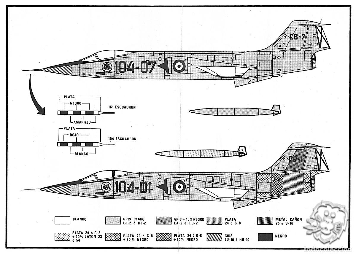 Maquetas: Calcas Replimodel 1:48 Lockheed F-104G Starfighter #1 - Foto 4