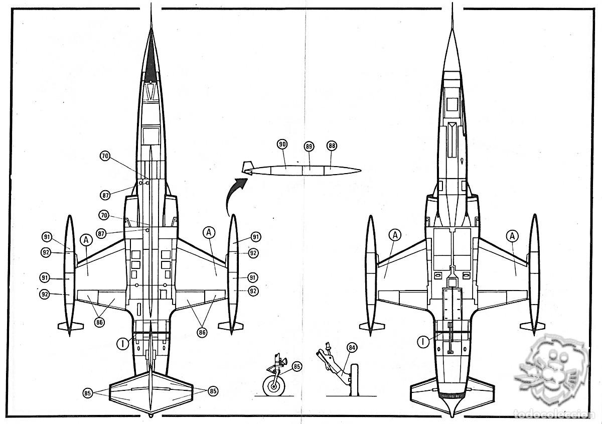 Maquetas: Calcas Replimodel 1:48 Lockheed F-104G Starfighter #1 - Foto 7