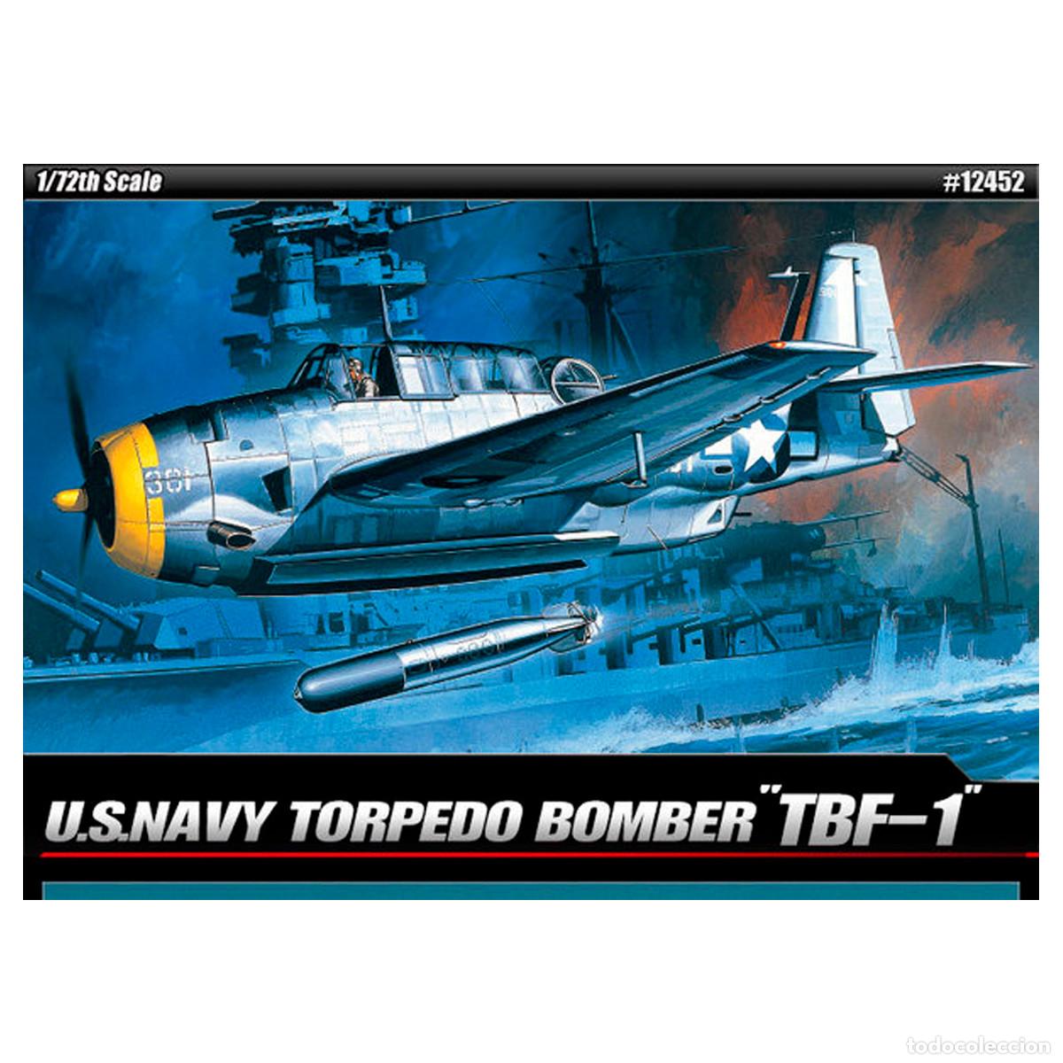 Models: Maqueta Academy Avi&oacute;n TBF-1 Escala 1/72