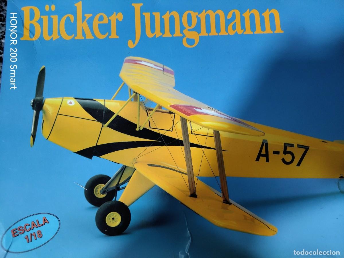 Maquetas: Maqueta avi&oacute;n escuela B&uuml;cker Jungmann - Foto 1