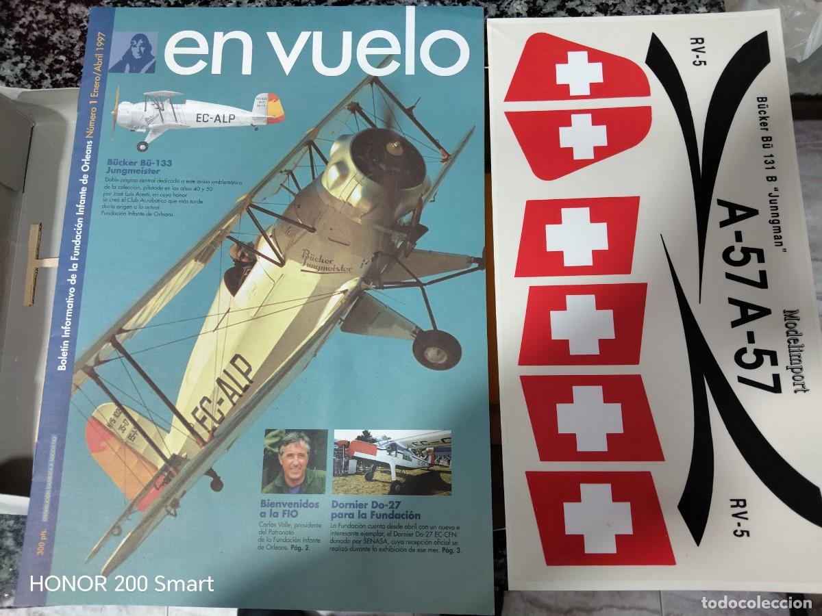 Maquetas: Maqueta avi&oacute;n escuela B&uuml;cker Jungmann - Foto 2