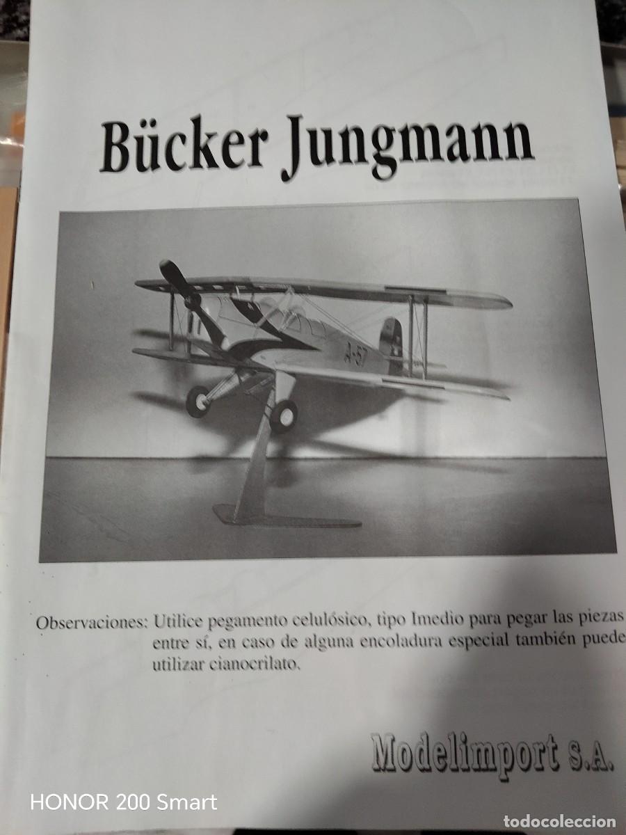 Maquetas: Maqueta avi&oacute;n escuela B&uuml;cker Jungmann - Foto 5