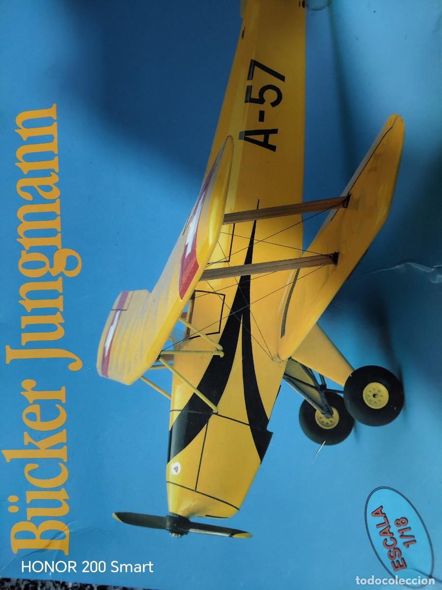 Maquetas: Maqueta avi&oacute;n escuela B&uuml;cker Jungmann - Foto 6