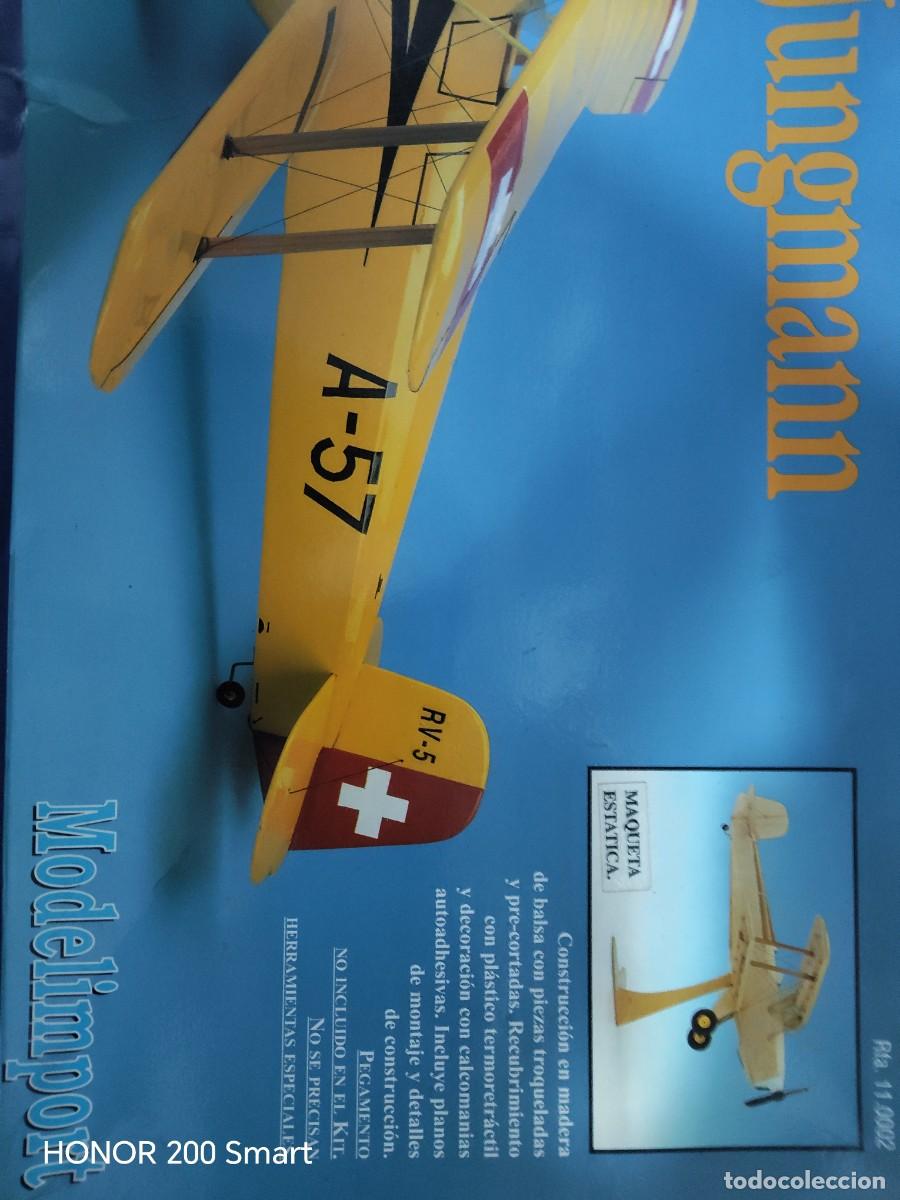 Maquetas: Maqueta avi&oacute;n escuela B&uuml;cker Jungmann - Foto 8