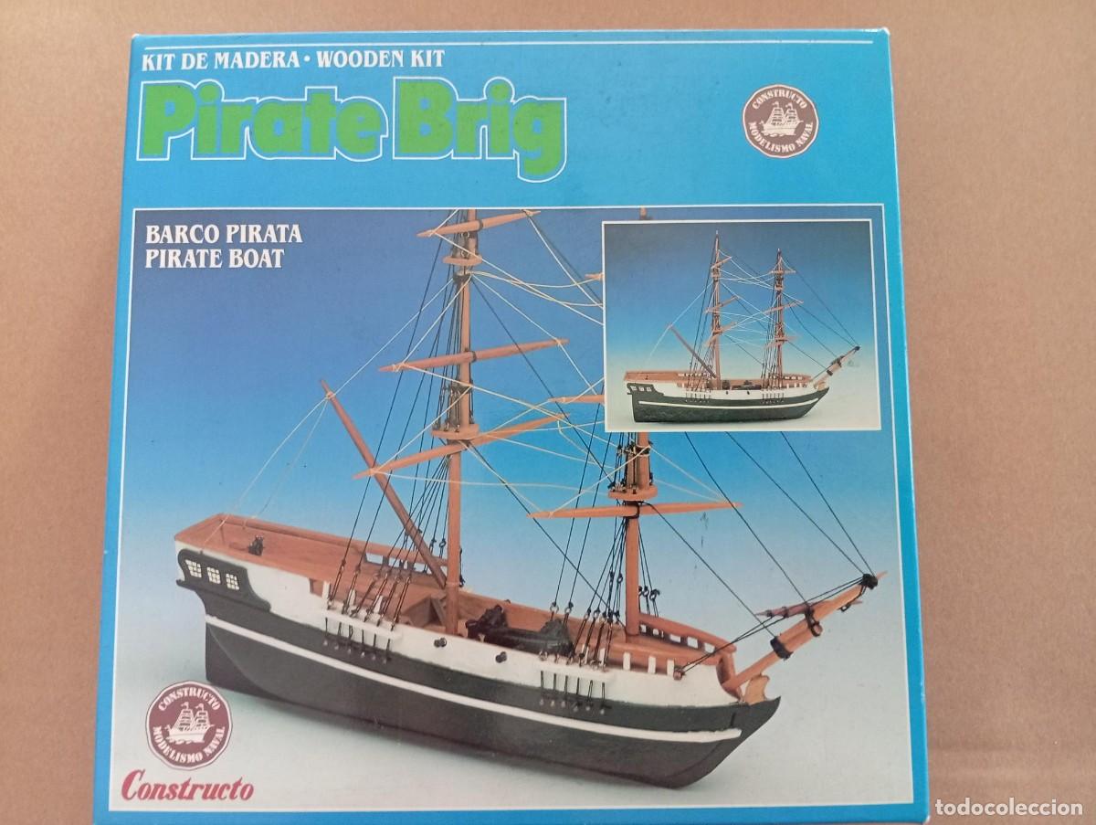 Maquetas: Constructo Pirate Brig Maqueta barco madera - Foto 1