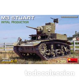 Maquetas: Maqueta Miniart Tanque M3 Stuart Initial Prod. Interior Kit 1/35 - Foto 1