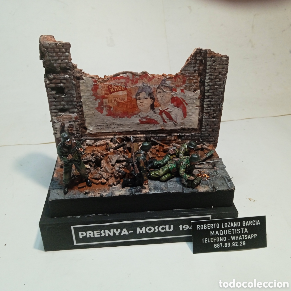 Maquetas: DIORAMA MILITAR -MOSCU 1943 - Foto 2