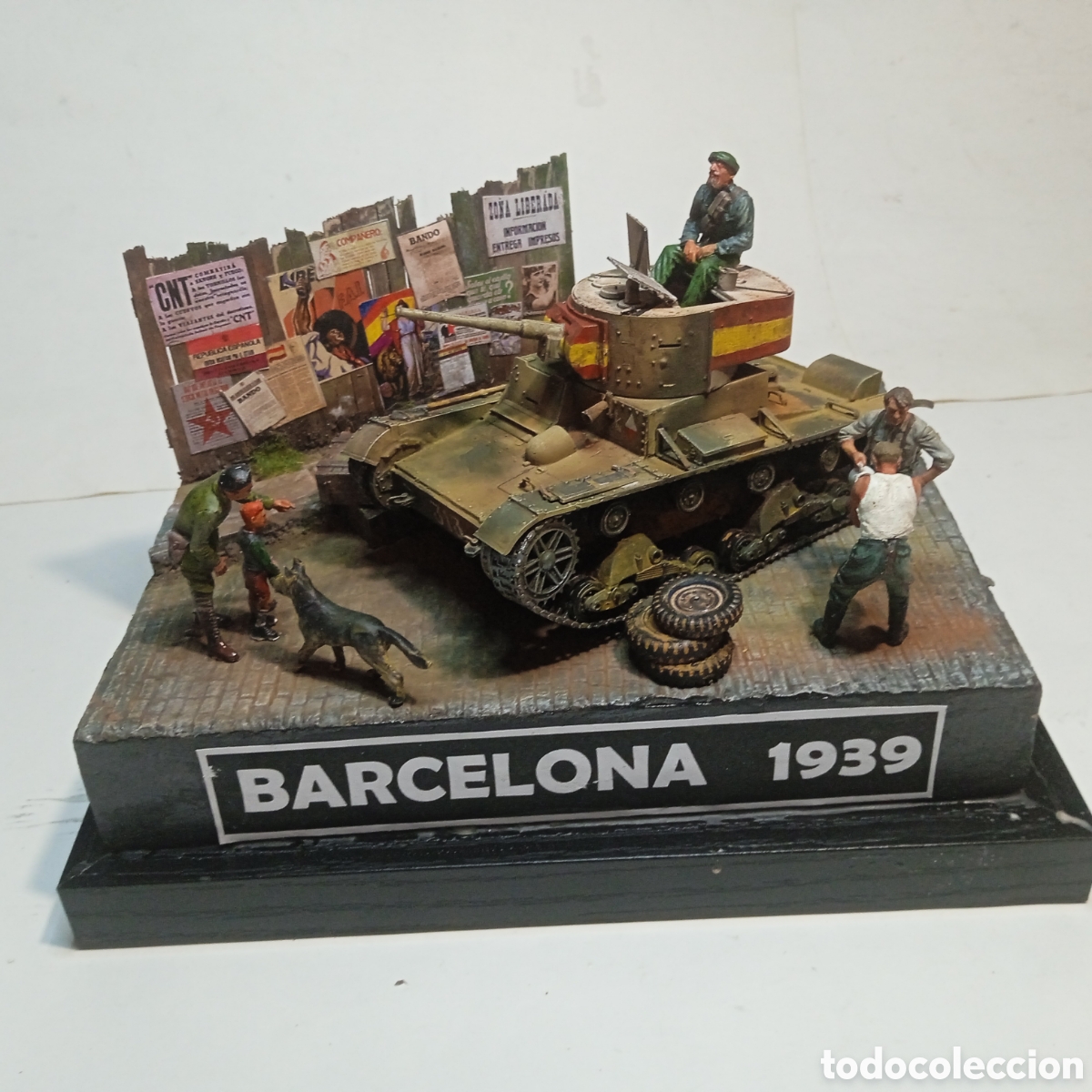 Maquetas: DIORAMA MILITAR-BARCELONA 1939 - Foto 3