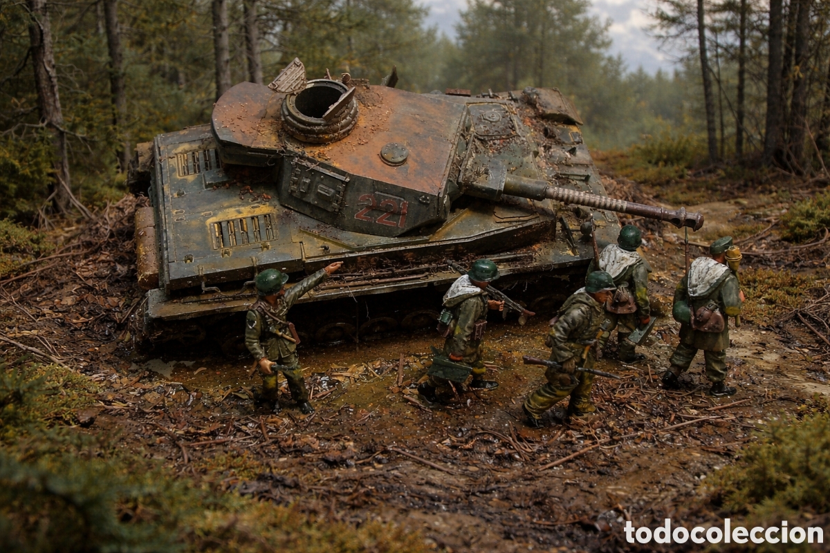 Maquetas: DIORAMA MILITAR-HUNGR&Iacute;A 1944 - Foto 1