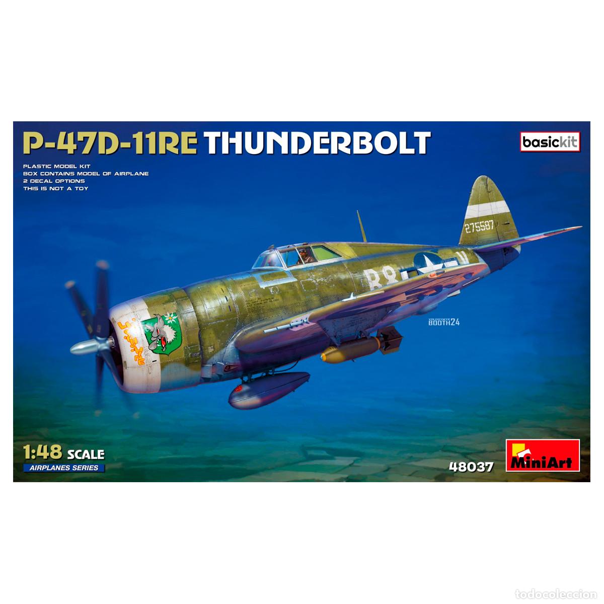 Maquetas: Maqueta Miniart Escala 1/48 P-47D-11RE Thunderbolt. Basic Kit - Foto 1