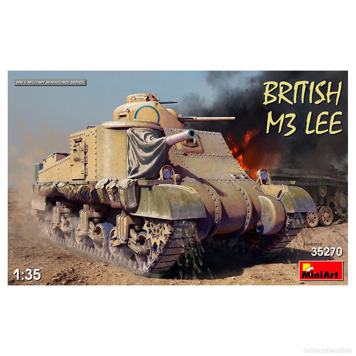 Maquetas: Maqueta Miniart Escala 1/35 British M3 Lee. - Foto 1