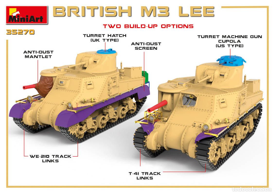 Maquetas: Maqueta Miniart Escala 1/35 British M3 Lee. - Foto 6