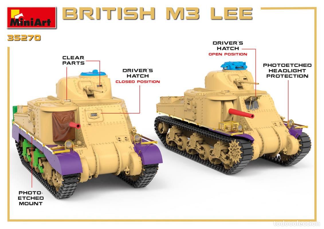 Maquetas: Maqueta Miniart Escala 1/35 British M3 Lee. - Foto 8