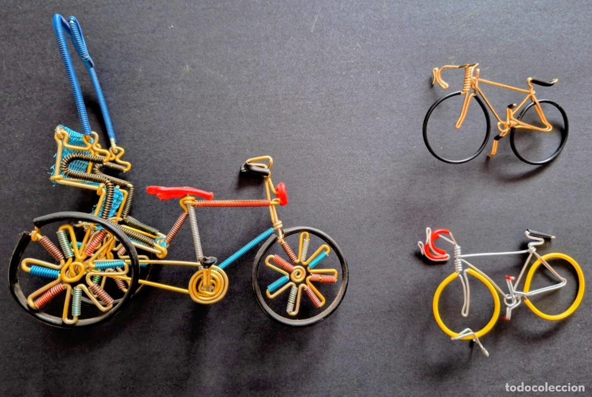 Maquetas: Bicicletas de alambre - Foto 2