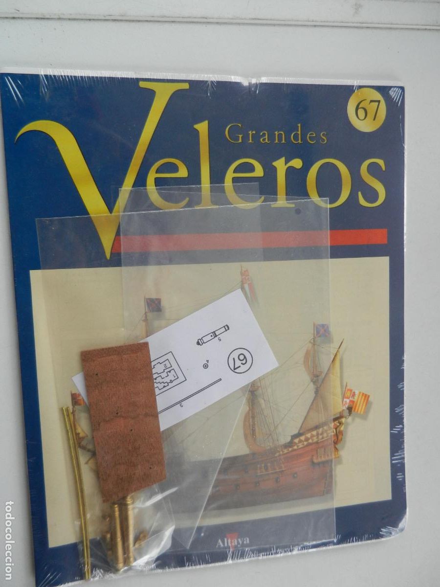 Maquetas: VELEROS - MAQUETAS N&ordm; 67 - ALTAYA -MAQUETA DEL GALEON SAN JUAN BAUTISTA -PRECINTADO