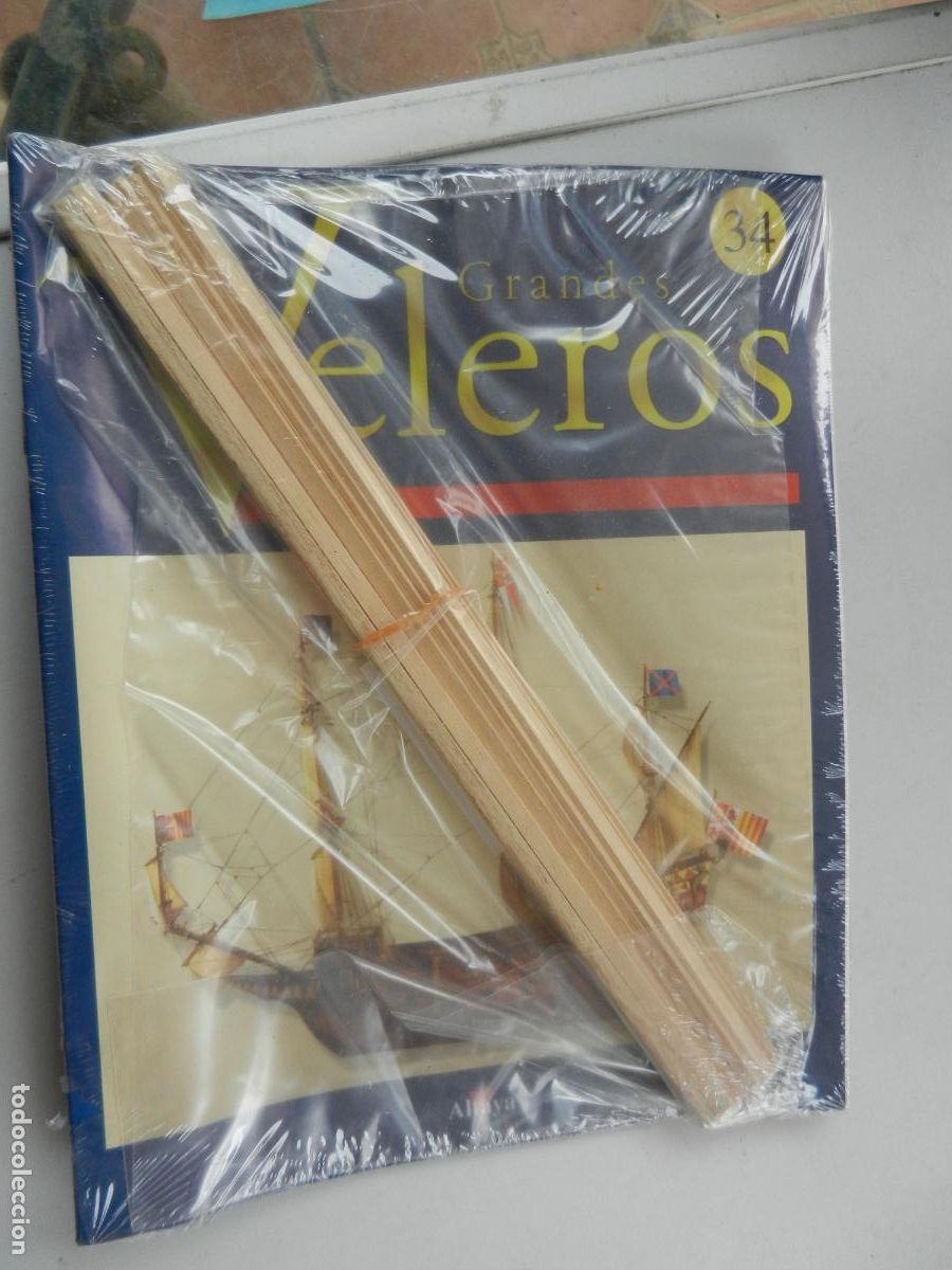 Maquetas: VELEROS - MAQUETAS N&ordm; 34 - ALTAYA -MAQUETA DEL GALEON SAN JUAN BAUTISTA -PRECINTADO