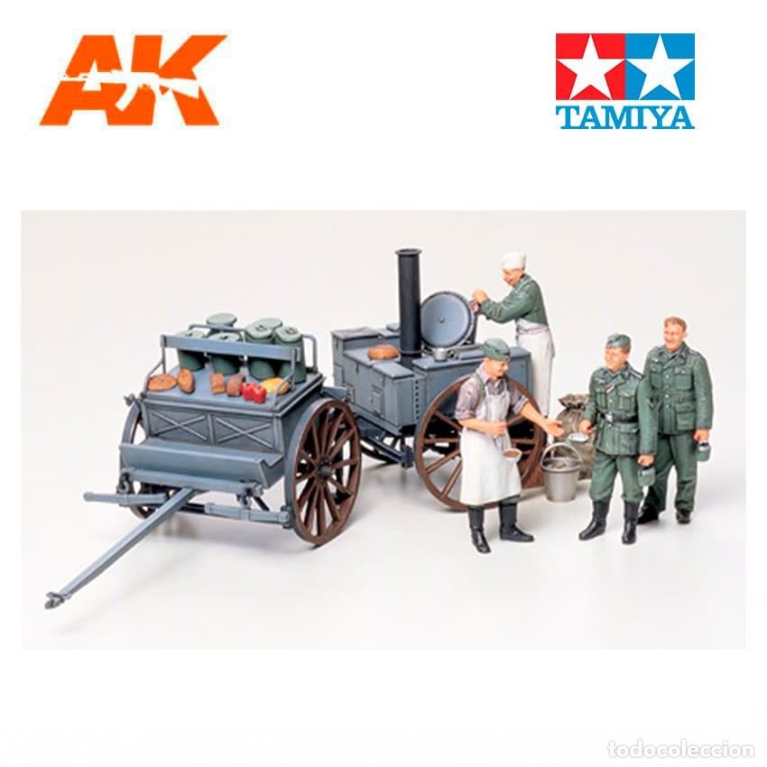 Maquetas: Maqueta Tamiya 1/35 German Field Kitchen Scenery - Foto 3