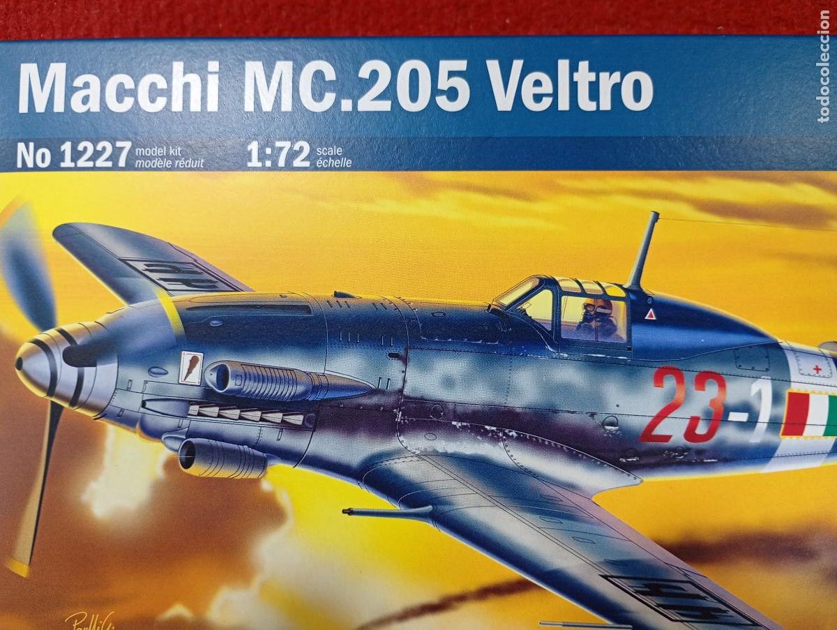 Macchiette: Maqueta Italeri Avi&oacute;n MC.205 Veltro Escala 1:72