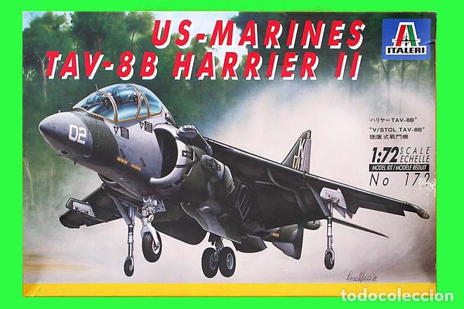 Maquetas: Entrenador avanzado TAV-8B &ldquo;Harrier II&rdquo; de Italeri a 1/72