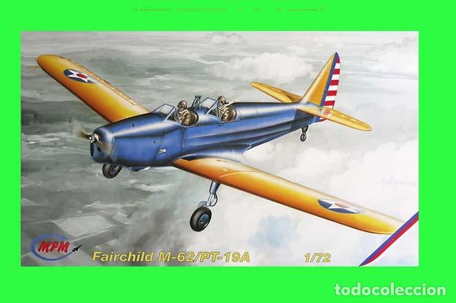 Maquetas: Entrenador Fairchild PT-19A o M-62 de MPM a 1/72