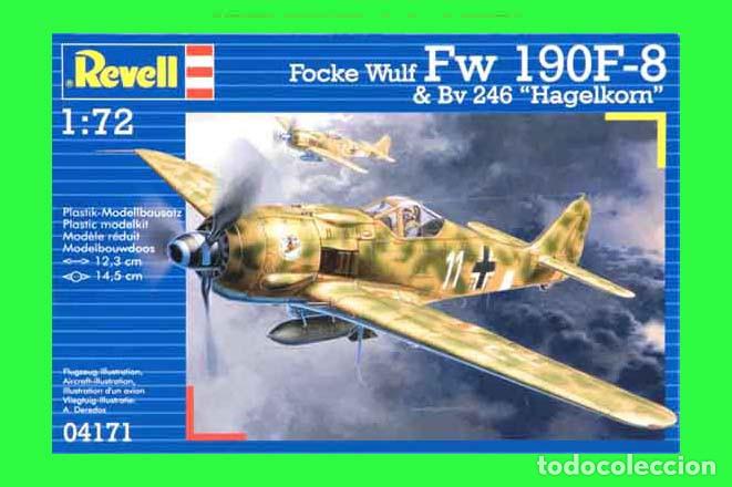 Maquetas: Focke Wulf Fw 190F-8/A-8 con bomba BV 246 &ldquo;Hagelkorn&rdquo; de Revell a 1/72