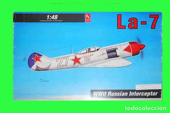 Maquetas: Caza sovi&eacute;tico Lavochkin La-7 de Hobbycraft a escala 1/48