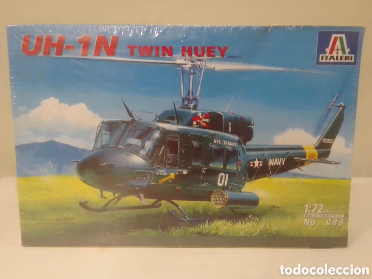 Maquetas: Maqueta helic&oacute;ptero UH - 1 N TWIN HUEY.