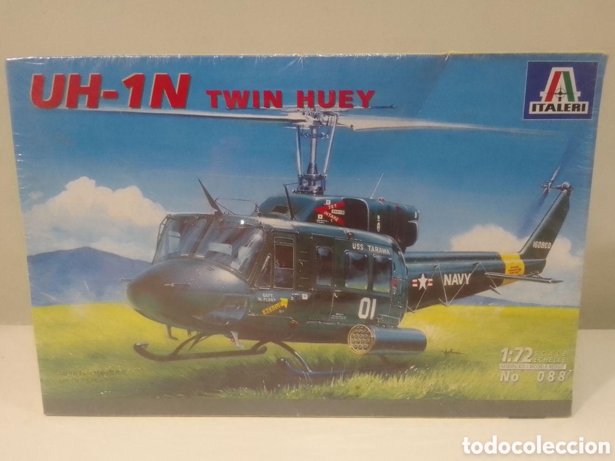 Maquetas: Maqueta helic&oacute;ptero UH - 1 N TWIN HUEY.