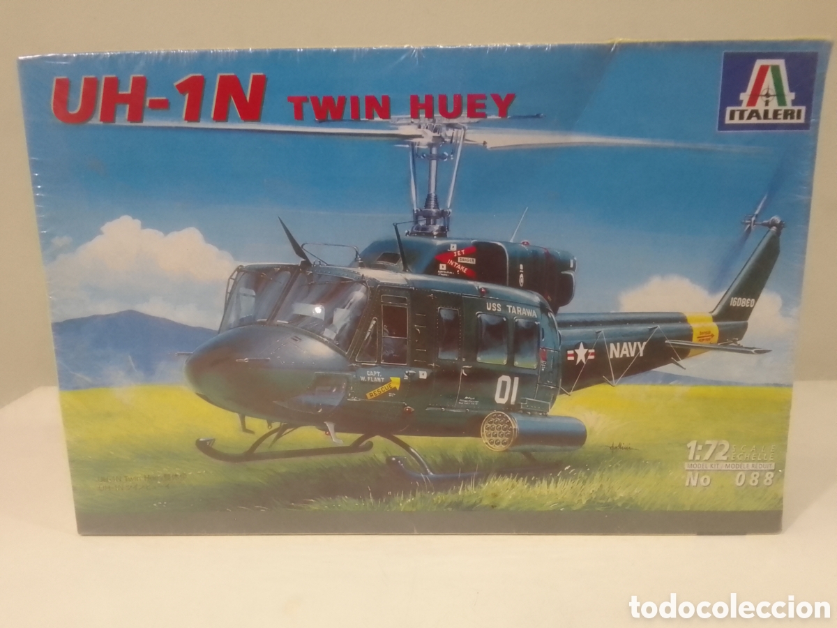 Maquetas: Maqueta helic&oacute;ptero UH - 1 N TWIN HUEY.