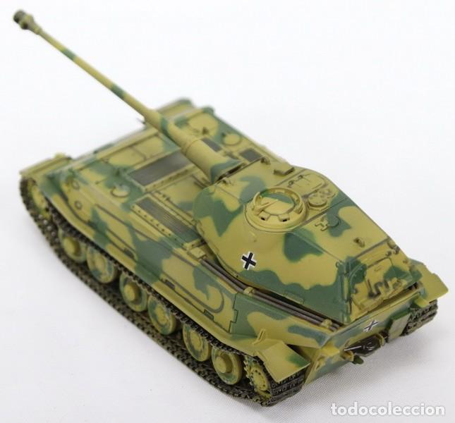 Maquetas: Maqueta Jagdpanzer Tiger P Ferdinand Elefant VK4502 (P) Hintern 1/72 montado y pintado