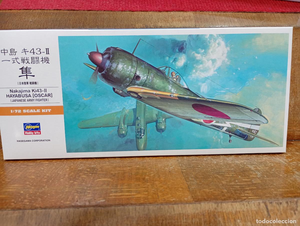 Maquetas: Maqueta Hasegawa Avi&oacute;n Caza japon&eacute;s 2&ordf;GM Nakajima Escala 1/72 a estrenar