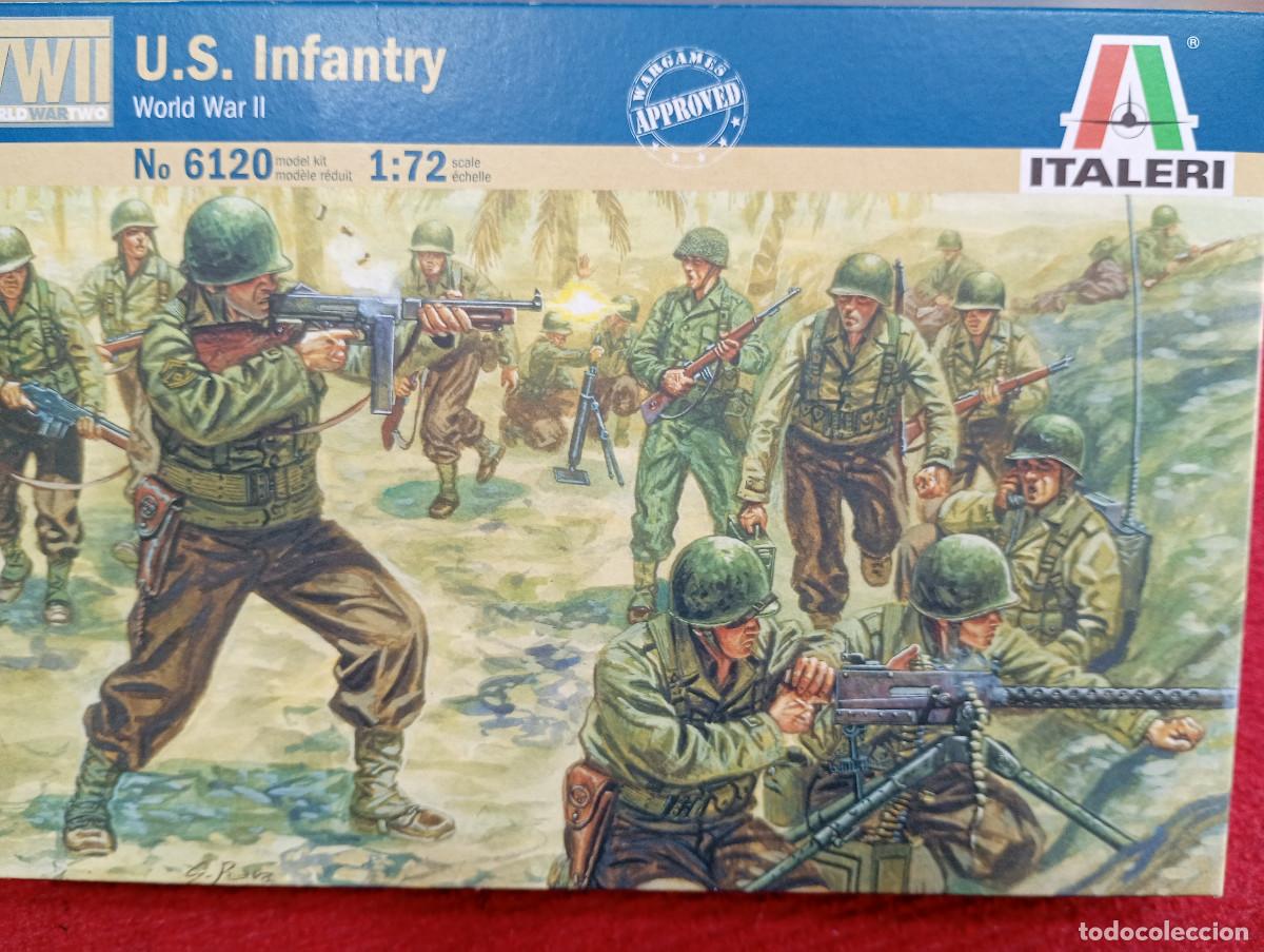 Maquetas: Maqueta Italeri infanter&iacute;a USA Escala 1/72 precintada