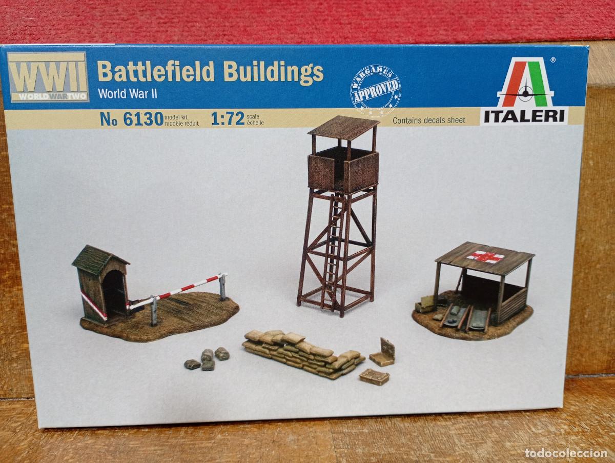 Maquetas: Maqueta accesorios Diorama Italeri 2 GM Escala 1/72 Precintada