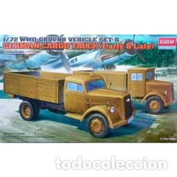 Maquetas: Maqueta Academy Veh&iacute;culos German Cargo Truck e/l 1/72