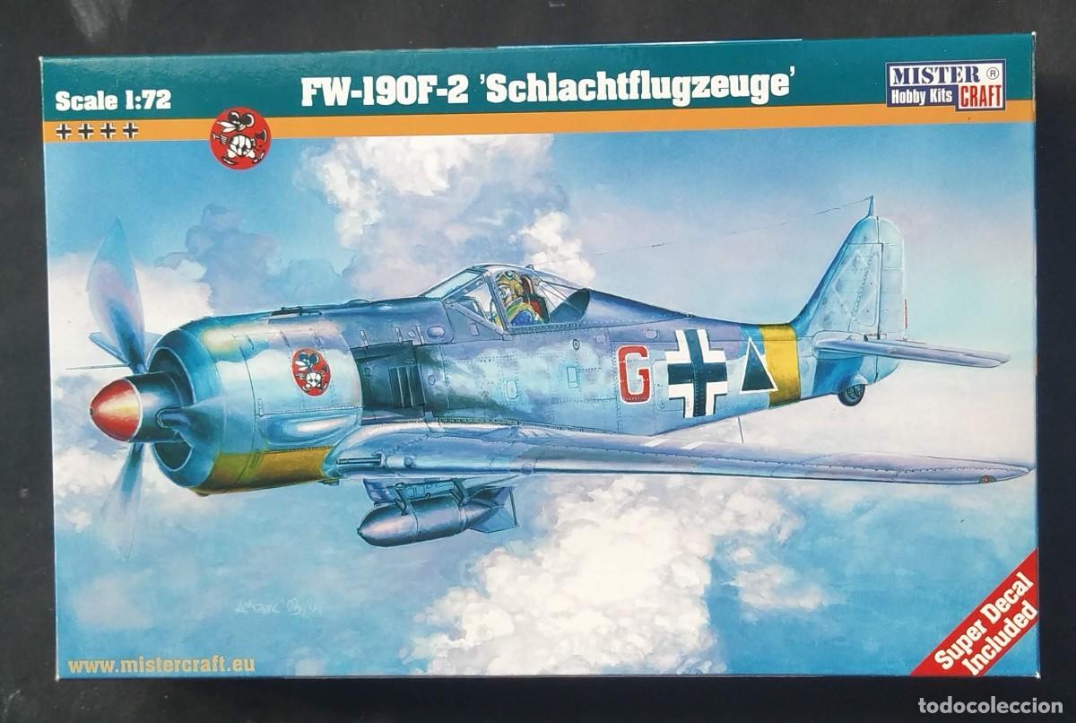 Maquetas: FOCKE WULF FW-190 F-2. MISTER CRAFT. ESCALA 1/72