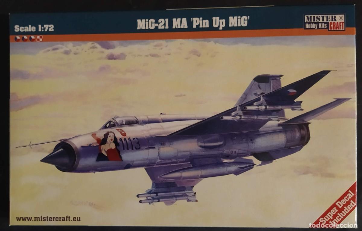 Maquetas: MIG-21 MA. MISTER CRAFT. ESCALA 1/72