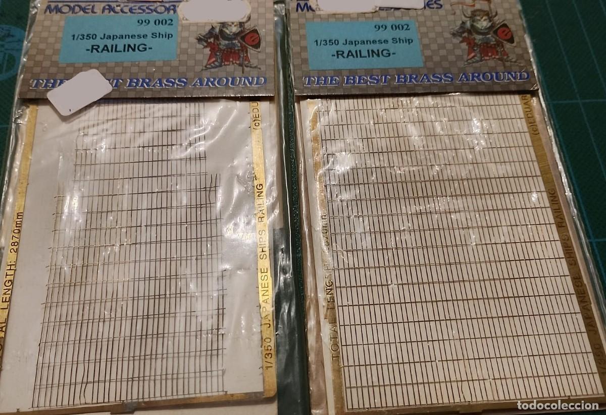 Maquetas: VOYAGER M : IJN Boat Equipment // MASTER: YARDARMS // NORTH STAR M: ANCHOR // EDUARD