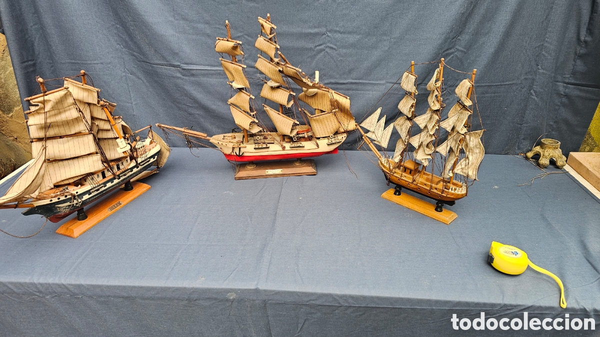 Maquetas: Antiguos barcos de madera para restaurar