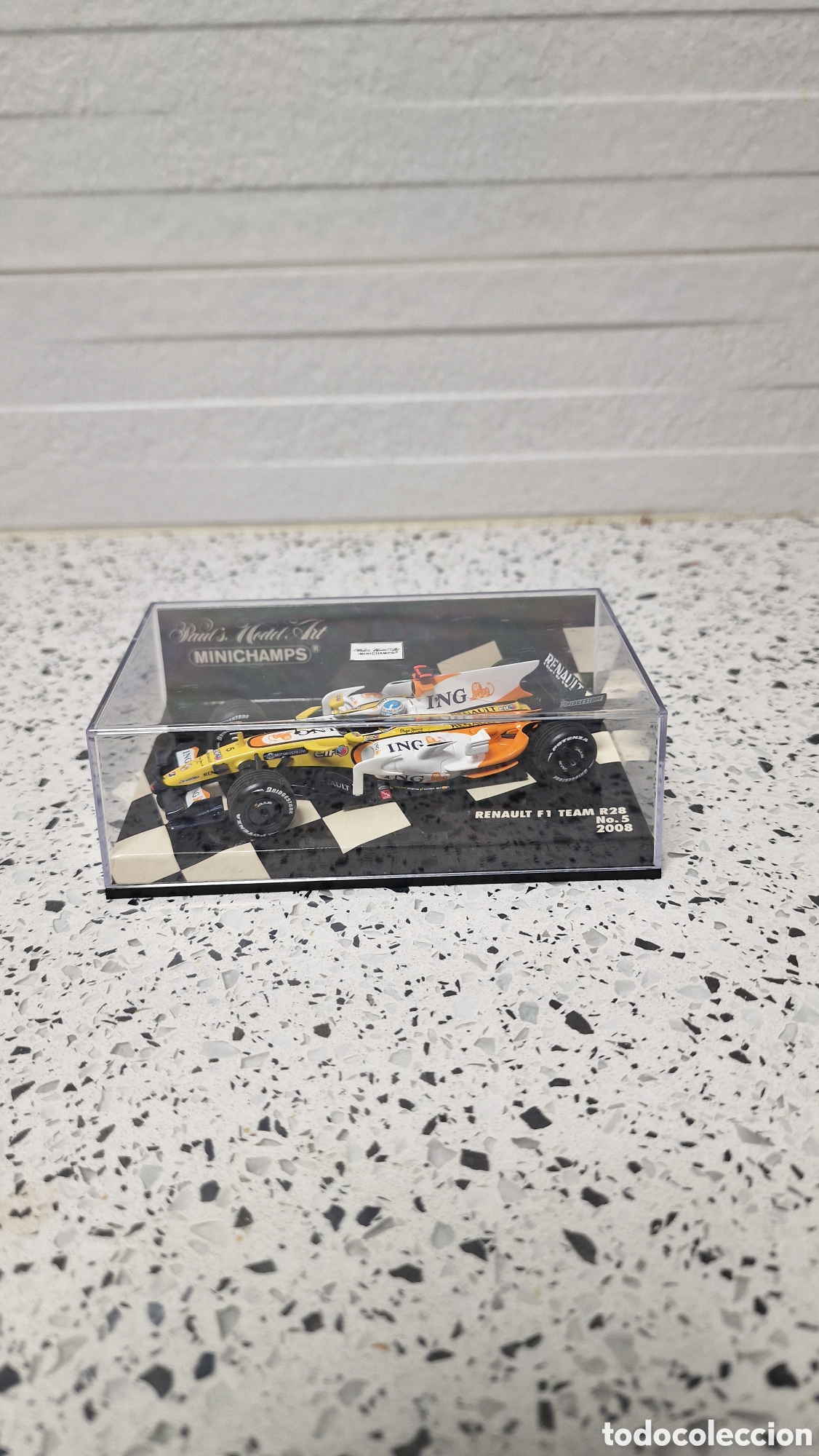 Maquetas: Renault R28 Fernando Alonso Scala 1:43