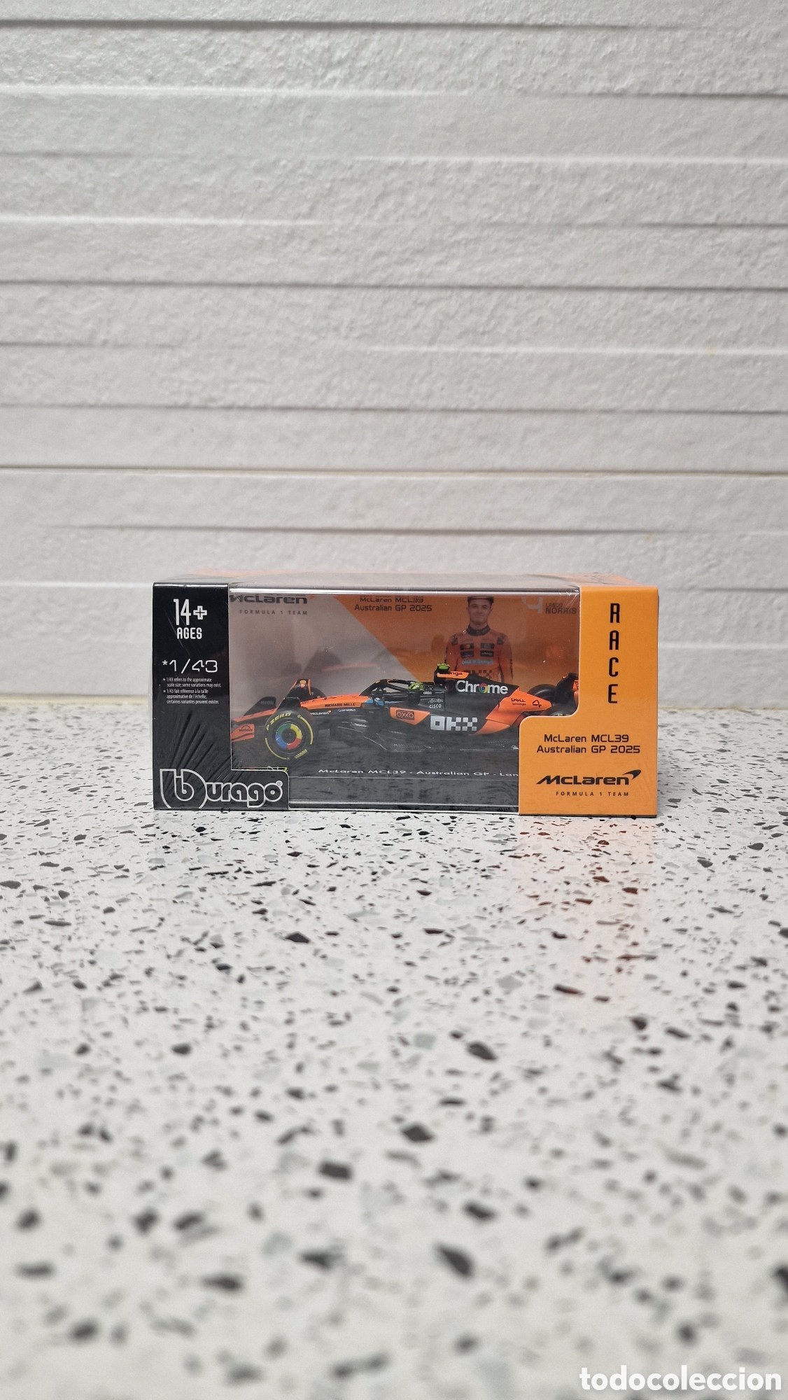 Maquetas: Mclaren MCL39 Lando Norris Scala 1:43