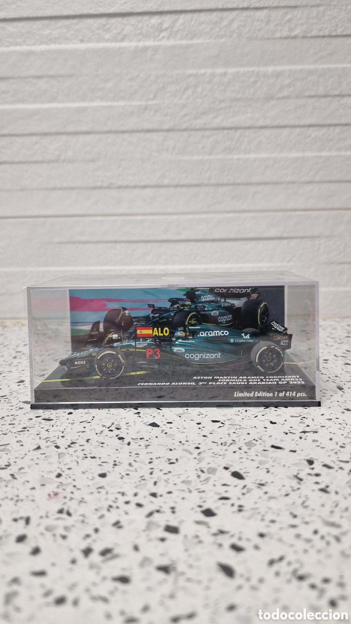 Maquetas: Aston Martin AMR23 Fernando Alonso Scala 1:43