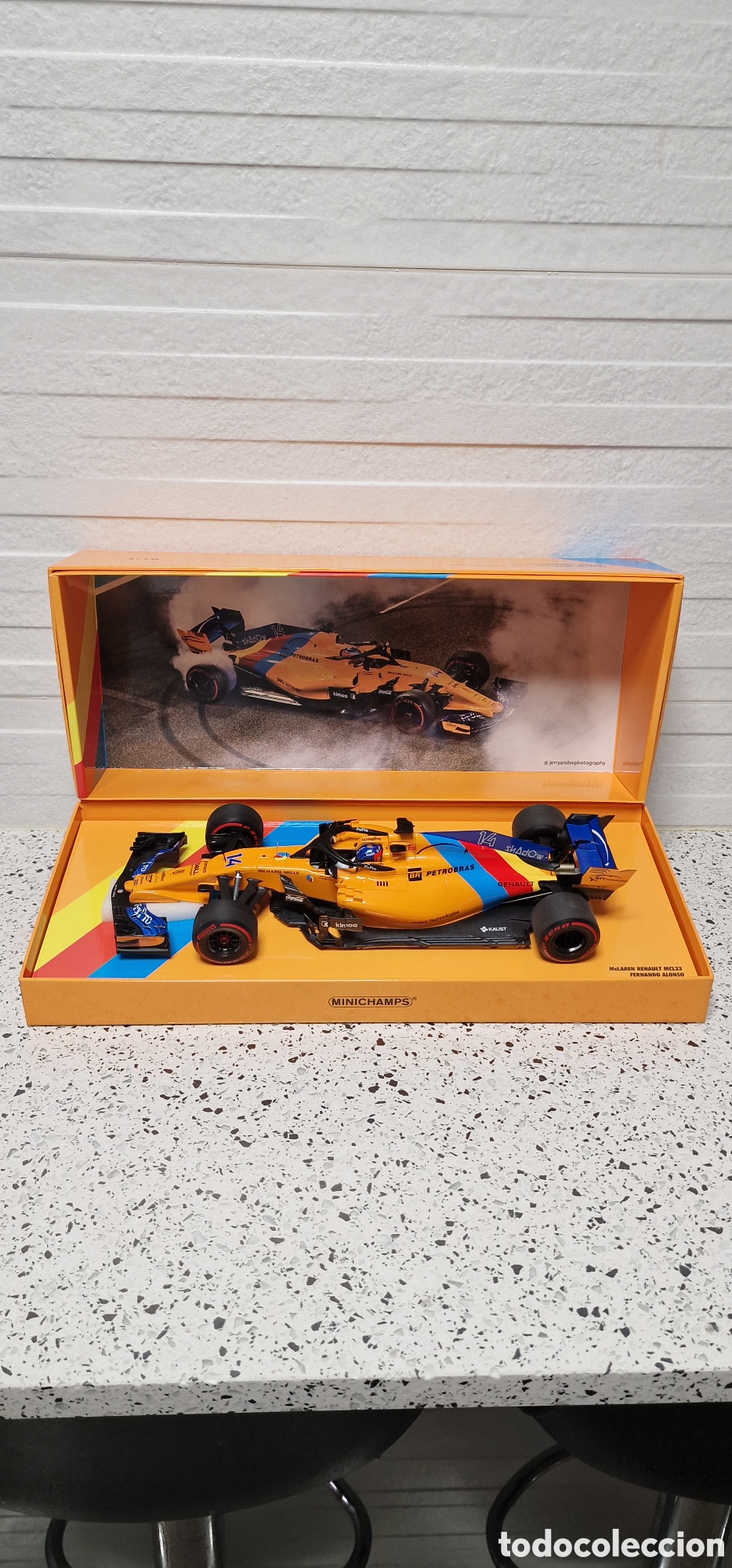 Maquetas: McLaren Renault MCL33 Fernando Alonso Scala 1:18