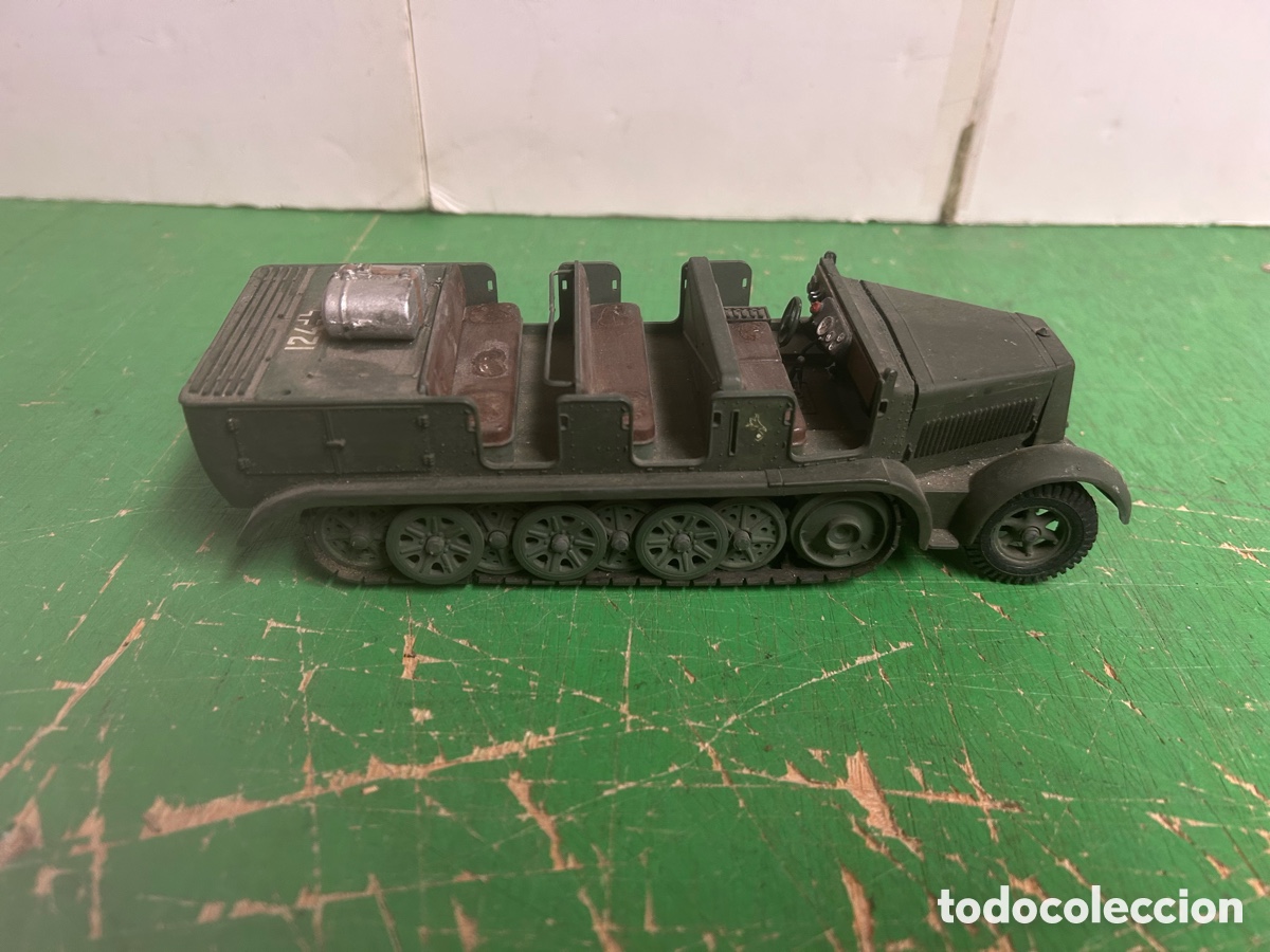 Maquetas: SEMIORUGA ALEMAN SD KFZ.7 BRICOLAGE 1.35