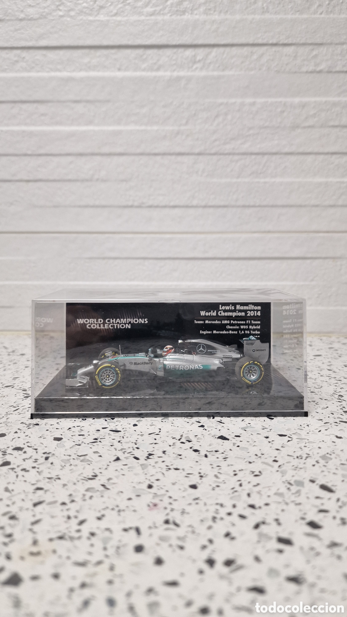 Maquetas: Mercedes W05 F1 Lewis Hamilton Scala 1:43