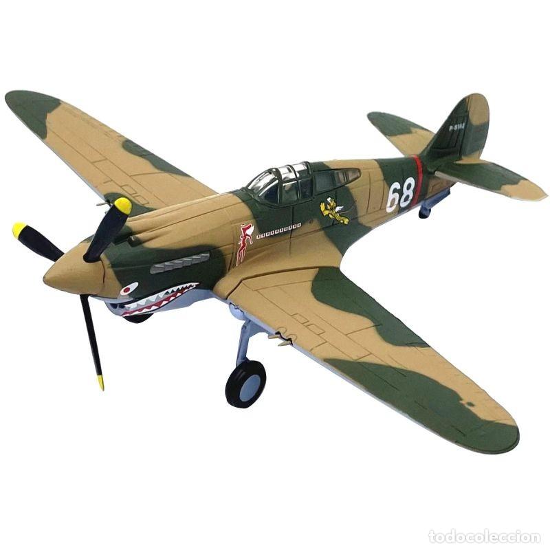 Maquetas: Amercom 1:72 EXP4068 Curtiss P-40B Warhawk AVG Flying Tigers &rdquo;White 68&rdquo; Charles Older Kunming China