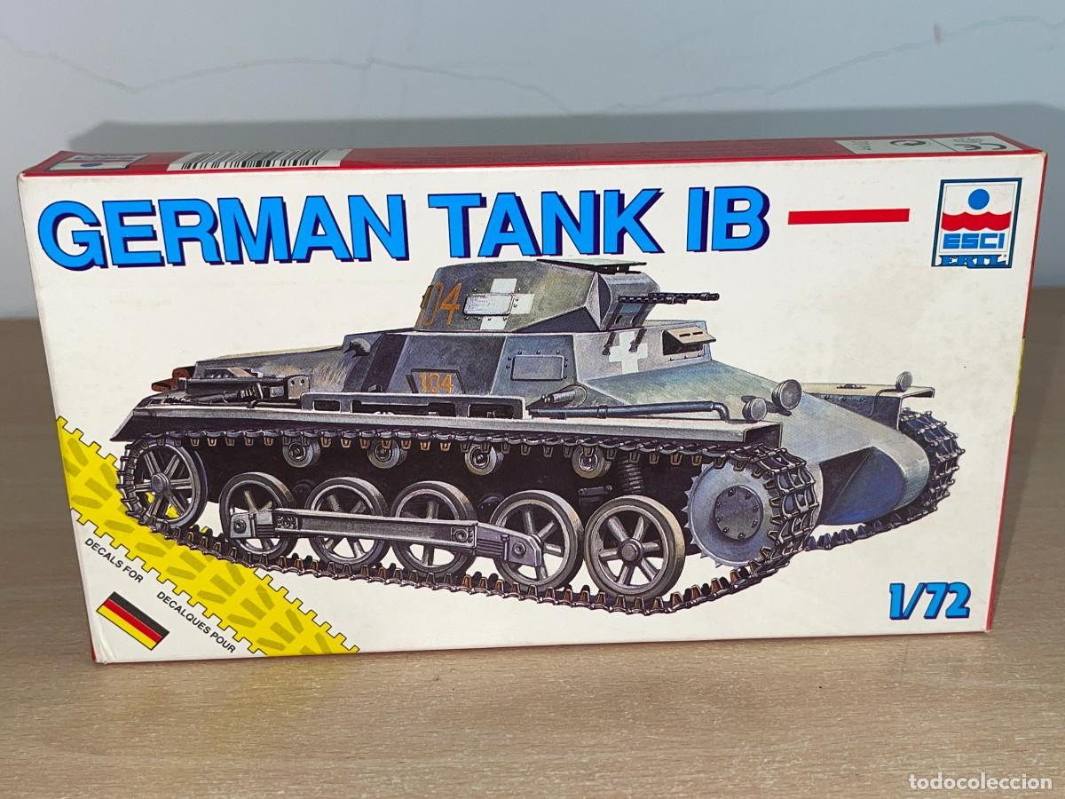 Maquetas: Esci Ertl Model kit German Tank IB Ref 8368 1:72 Tanque Ej&eacute;rcito Alem&aacute;n 2&ordf;GM WWII 1/72 scale