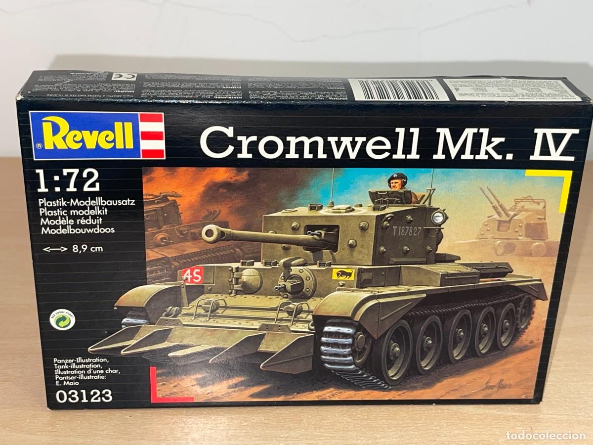 Maquetas: Revell Model kit Cromwell Mk. IV British Tank Ref. 03123 1:72 Tanque Ej&eacute;rcito Ingl&eacute;s 2&ordf;GM WWII 1/72