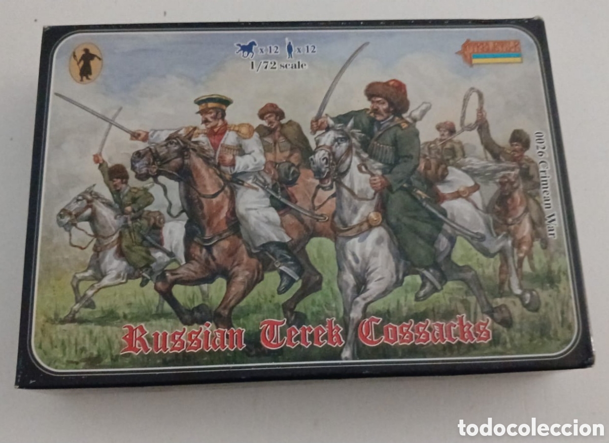 Maquetas: COSACOS RUSOS DE TEREK 1/72 ESCALA. GUERRA DE CRIMEA